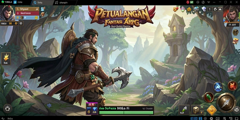 Gameplay seru 11BOLA dengan pertempuran epik.