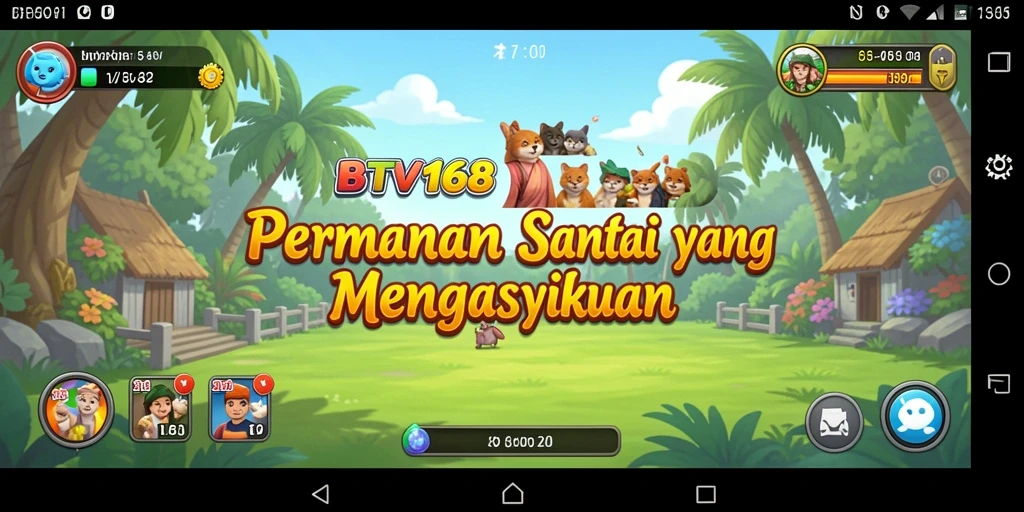 Screenshot BTV168 menampilkan gameplay yang ceria dan menarik.