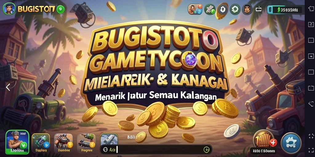 Tampilan gameplay BUGISTOTO yang memikat dan penuh tantangan Tycoon.