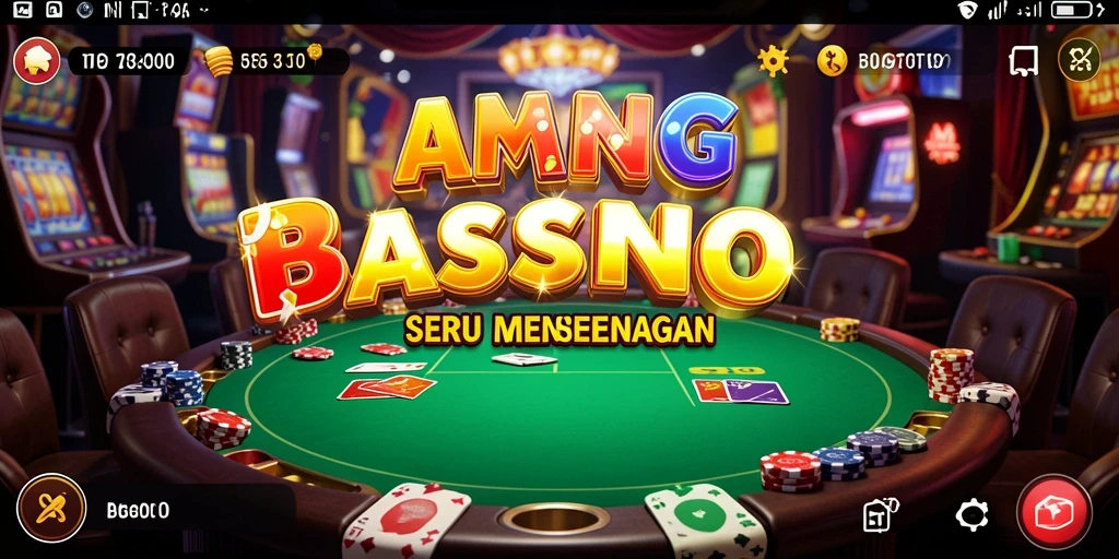 Screenshot gameplay <strong>BUJANGTOTO</strong> menampilkan suasana kasino yang menegangkan.