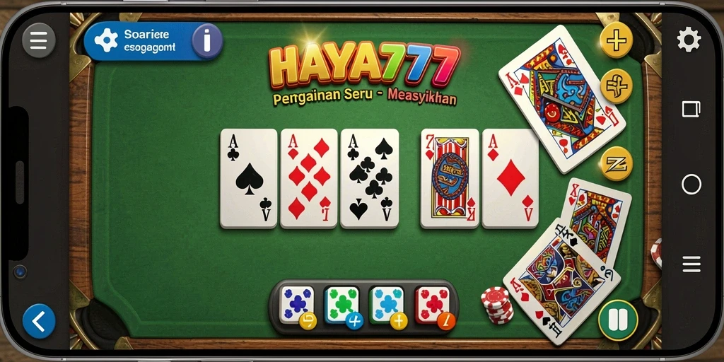 Screenshot HAYA777 menampilkan gameplay seru dan interaktif.