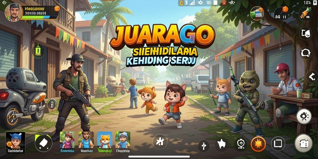 Tampilan gameplay JUARAGO yang menarik dan interaktif.
