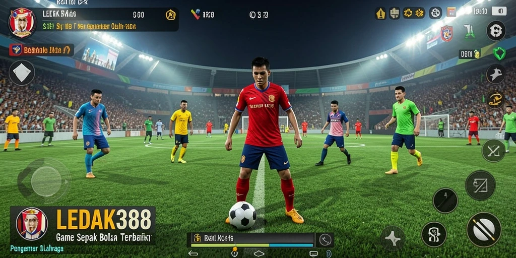 Tampilan gameplay seru dan mendebarkan di LEDAK388.