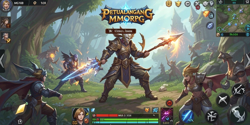 Tampilan gameplay MG108 yang menakjubkan dan penuh aksi.