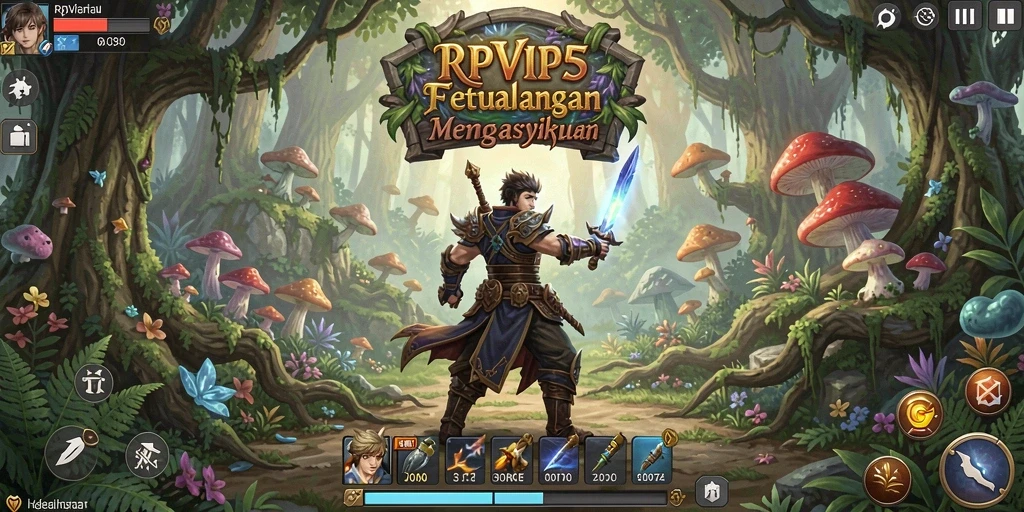Tampilan gameplay RPVIP5 yang seru dan mendebarkan.