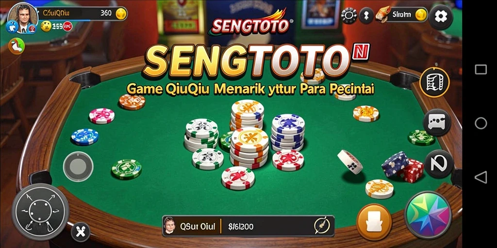 Tampilan gameplay QiuQiu yang menarik di SENGTOTO.