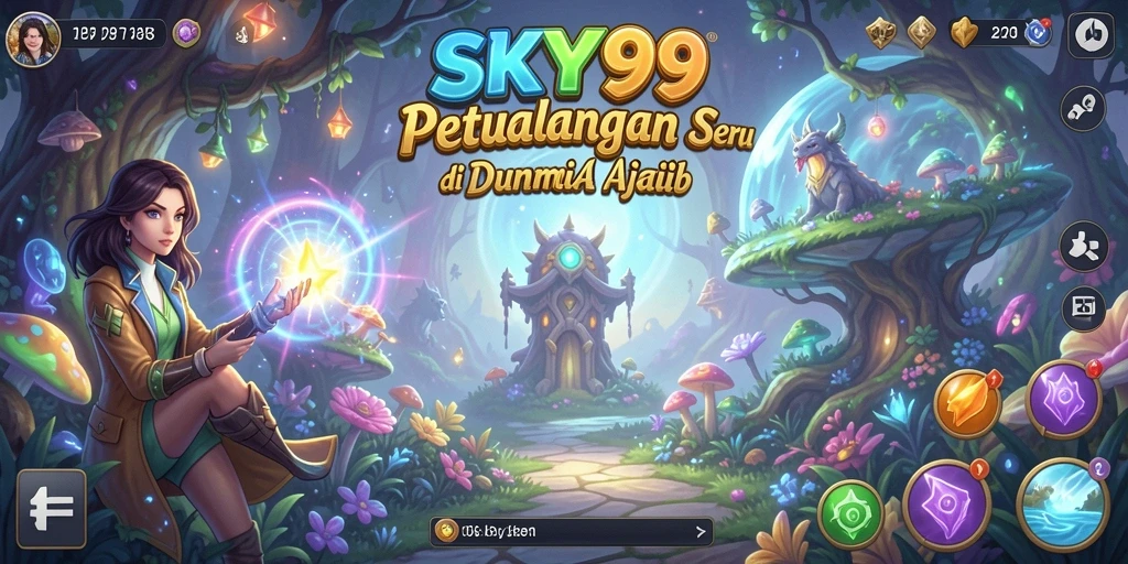 Tangkapan layar utama <strong>SKY99</strong> menampilkan suasana permainan yang menakjubkan dan menarik.