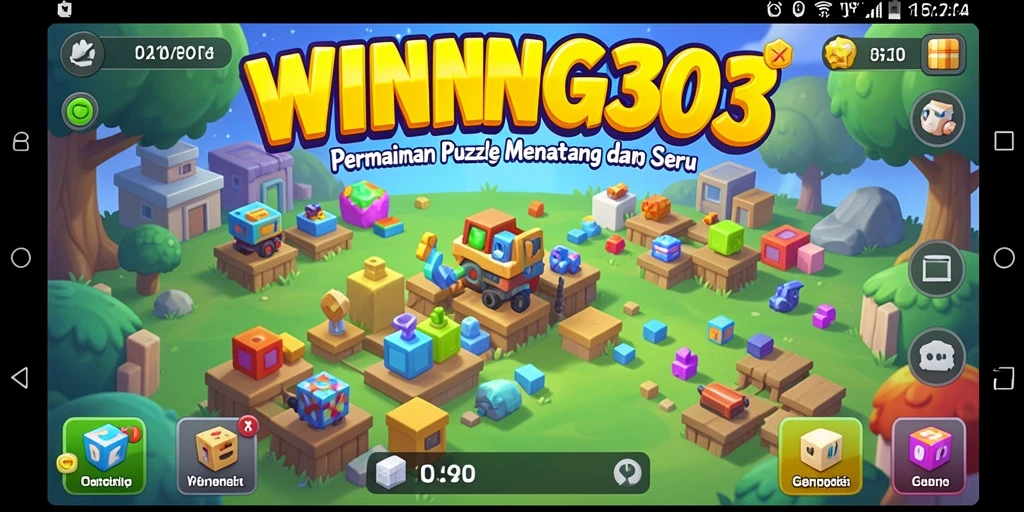 Tampilan gameplay seru dari WINNING303 dengan tantangan puzzle yang menarik.